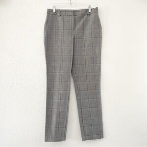 Mango Suit Gray Check Pants